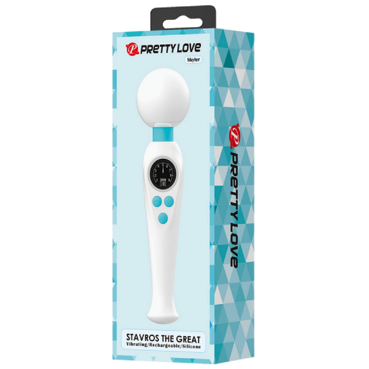 Skyler Rechargeable Wand – Powerful 10-Mode Vibrating Wand with Flexible Neck > Sex Toys > Massage Wands - Tophatter Daily Deals