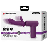 Super Power Thrusting Massage Gun – Powerful Motor Massage Gun with 5 Settings > Vibrators > Unconventional - Tophatter Daily Deals