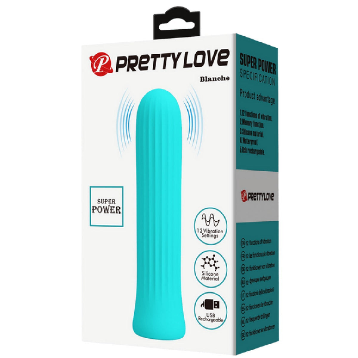 Pretty Love Rechargeable Silicone Vibrator – 12 Vibration Speeds Rechargeable Vibrator > Vibrators > Standard Vibrators - Tophatter Daily Deals