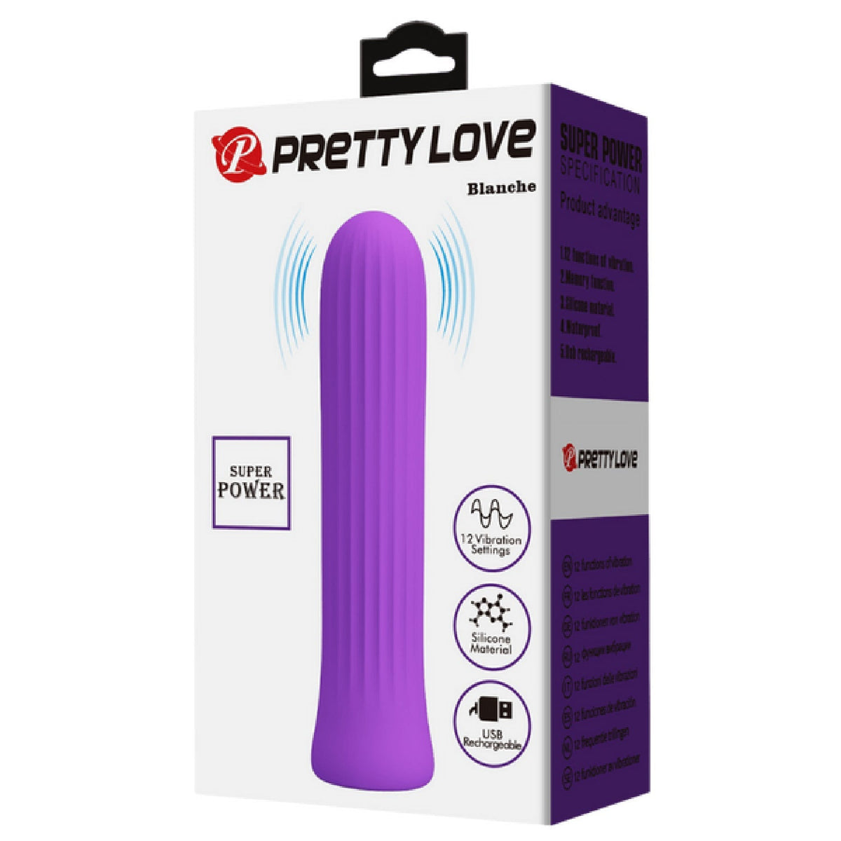Pretty Love Rechargeable Silicone Vibrator – 12 Vibration Speeds Rechargeable Vibrator > Vibrators > Standard Vibrators - Tophatter Daily Deals
