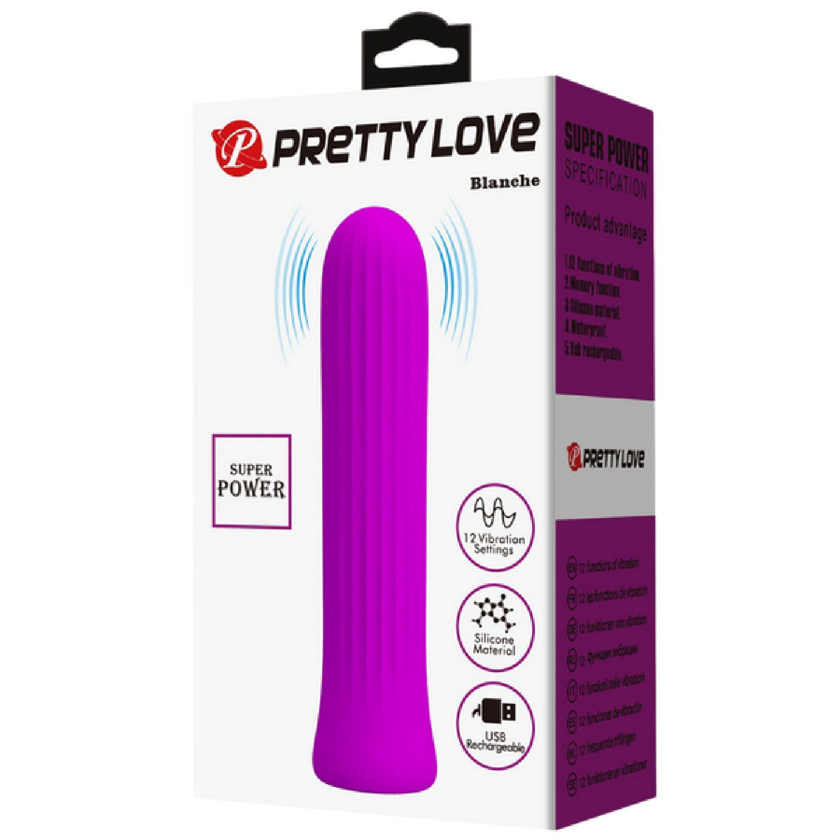 Pretty Love Rechargeable Silicone Vibrator – 12 Vibration Speeds Rechargeable Vibrator > Vibrators > Standard Vibrators - Tophatter Daily Deals