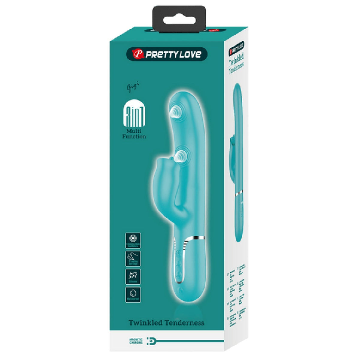 Pretty Love Gigi 3in1 – Multi-Function Rabbit Vibrator with Dual Stimulation > Vibrators > Ladies > Rabbit - Tophatter Daily Deals