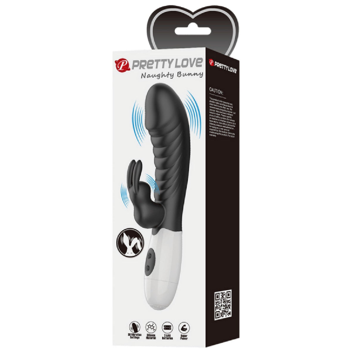 Naughty Bunny – Dual Stimulator Vibrator With G-Spot And Clitoral Vibration > Vibrators > Ladies > Rabbit - Tophatter Daily Deals