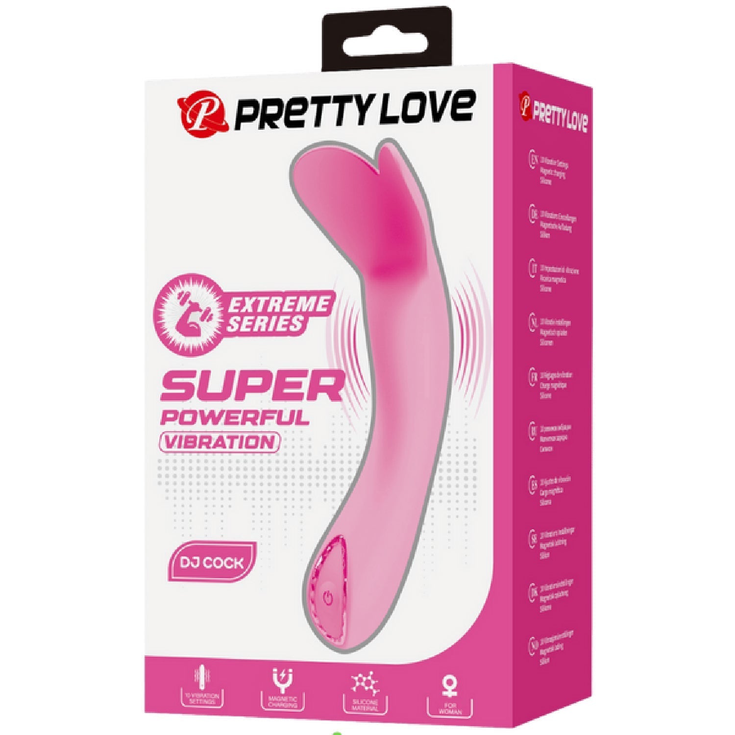 DJ Cock Rechargeable Vibrator – 10-Function Slim Silicone G Spot Vibrator > Vibrators > G-Spot - Tophatter Daily Deals