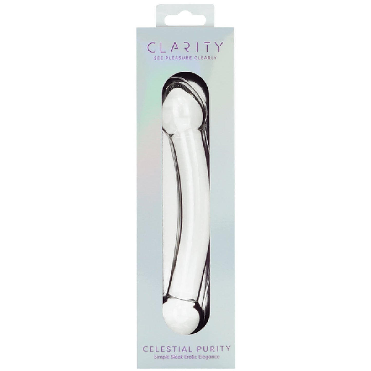 Celestial Purity – 6.6 Inch Double-Ended Glass Dildo > Glass > Dildos - Tophatter Daily Deals