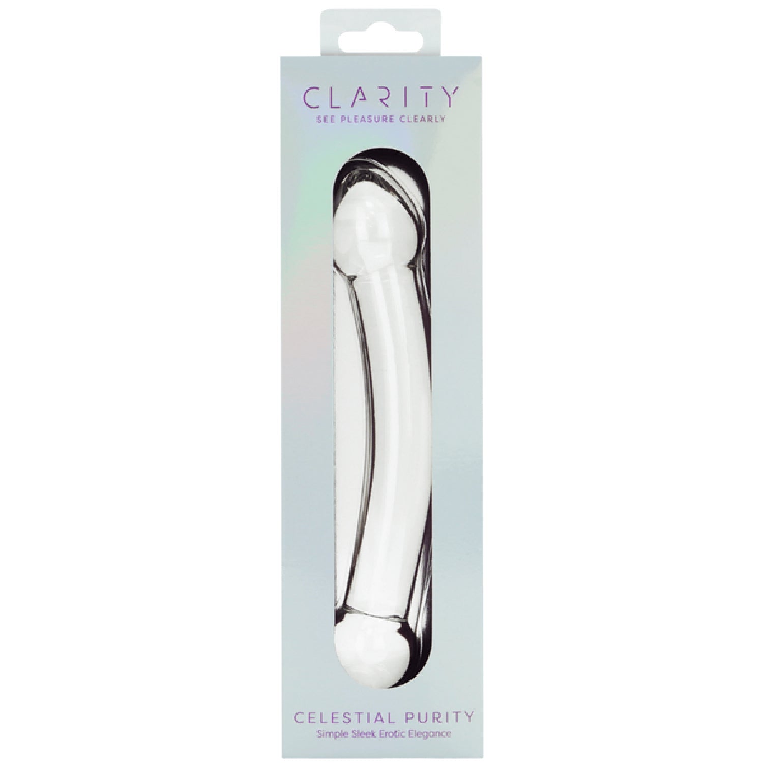 Celestial Purity – 6.6 Inch Double-Ended Glass Dildo > Glass > Dildos - Tophatter Daily Deals