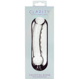 Celestial Ridge – 6.4 Inch Double-Ended Borosilicate Glass Dildo with Sculpted Ridges > Glass > Dildos - Tophatter Daily Deals