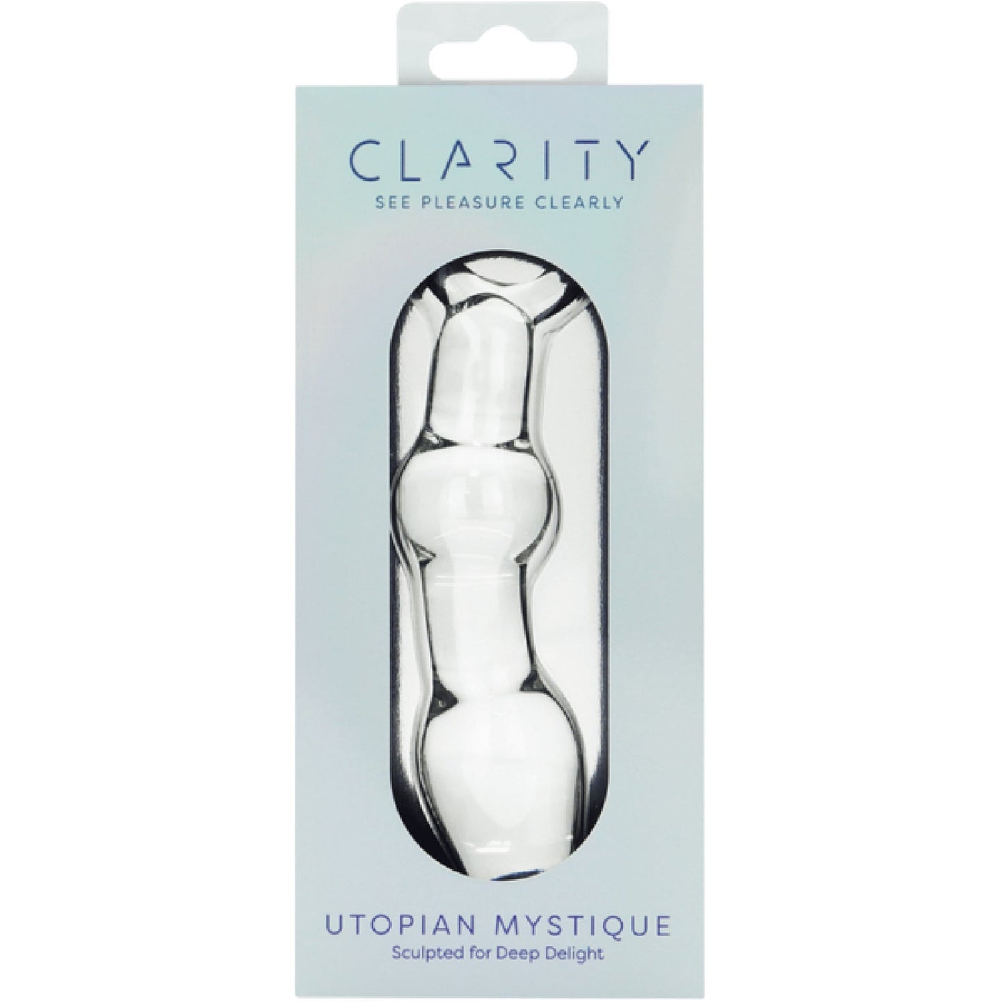 Utopian Mystique – 5.2 Inch Ribbed Glass Anal Dildo > Glass > Dildos - Tophatter Daily Deals
