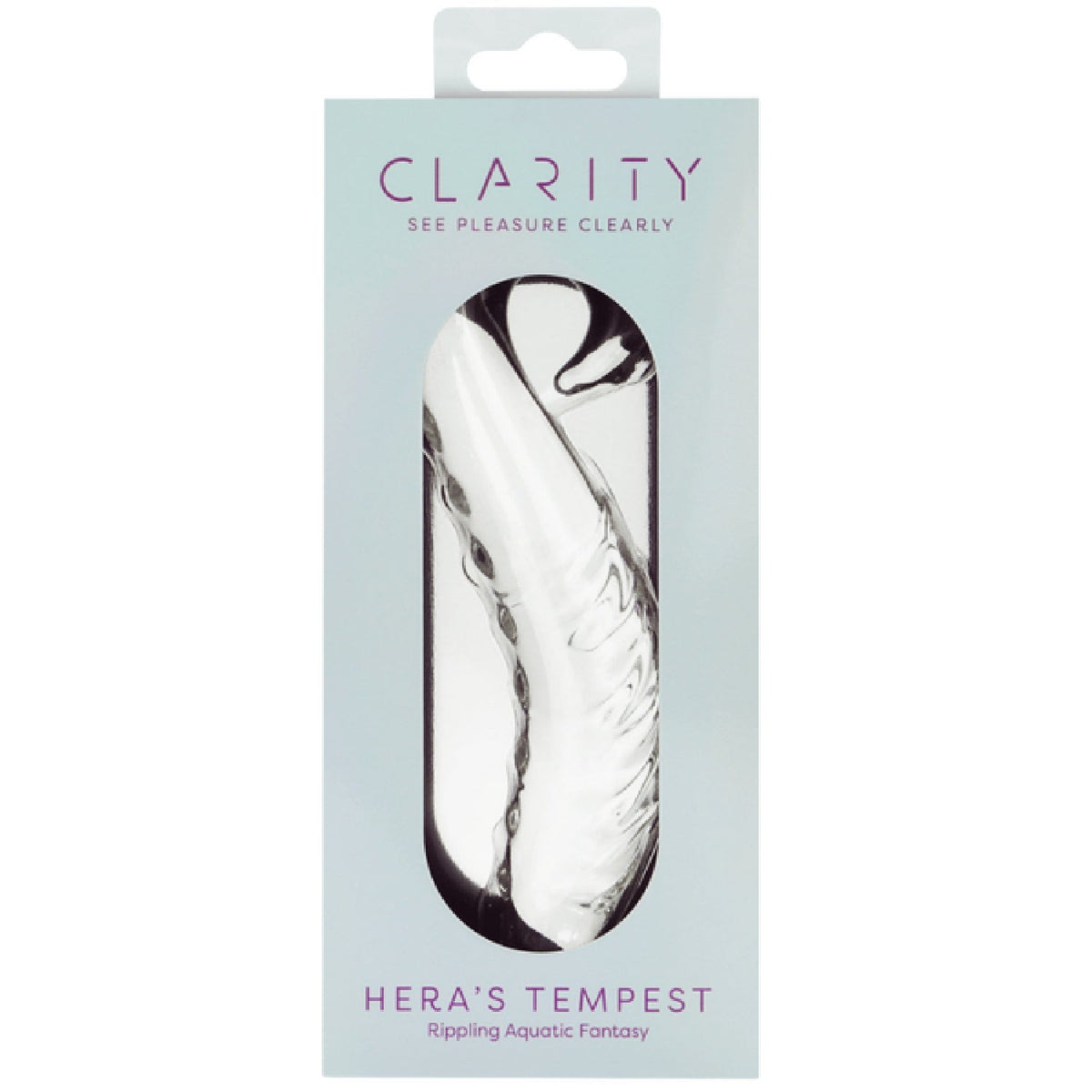 Hera’s Tempest – Premium Borosilicate 5.5 Inch Curved Glass Dildo > Glass > Dildos - Tophatter Daily Deals