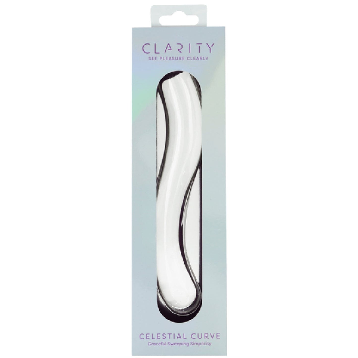 Celestial Curve – 7.1 Inch Handblown Borosilicate Glass Double-Ended Dildo > Glass > Dildos - Tophatter Daily Deals