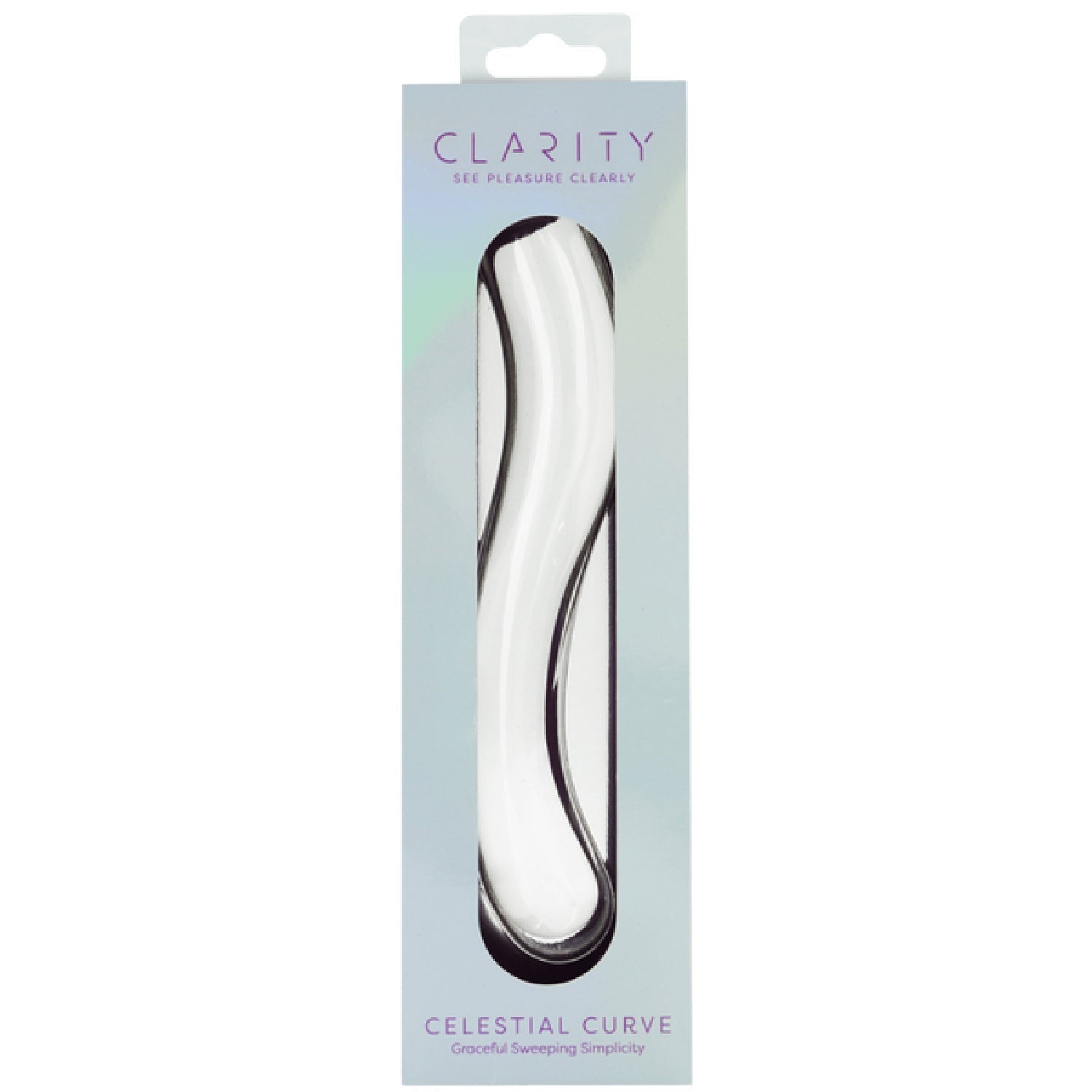 Celestial Curve – 7.1 Inch Handblown Borosilicate Glass Double-Ended Dildo > Glass > Dildos - Tophatter Daily Deals
