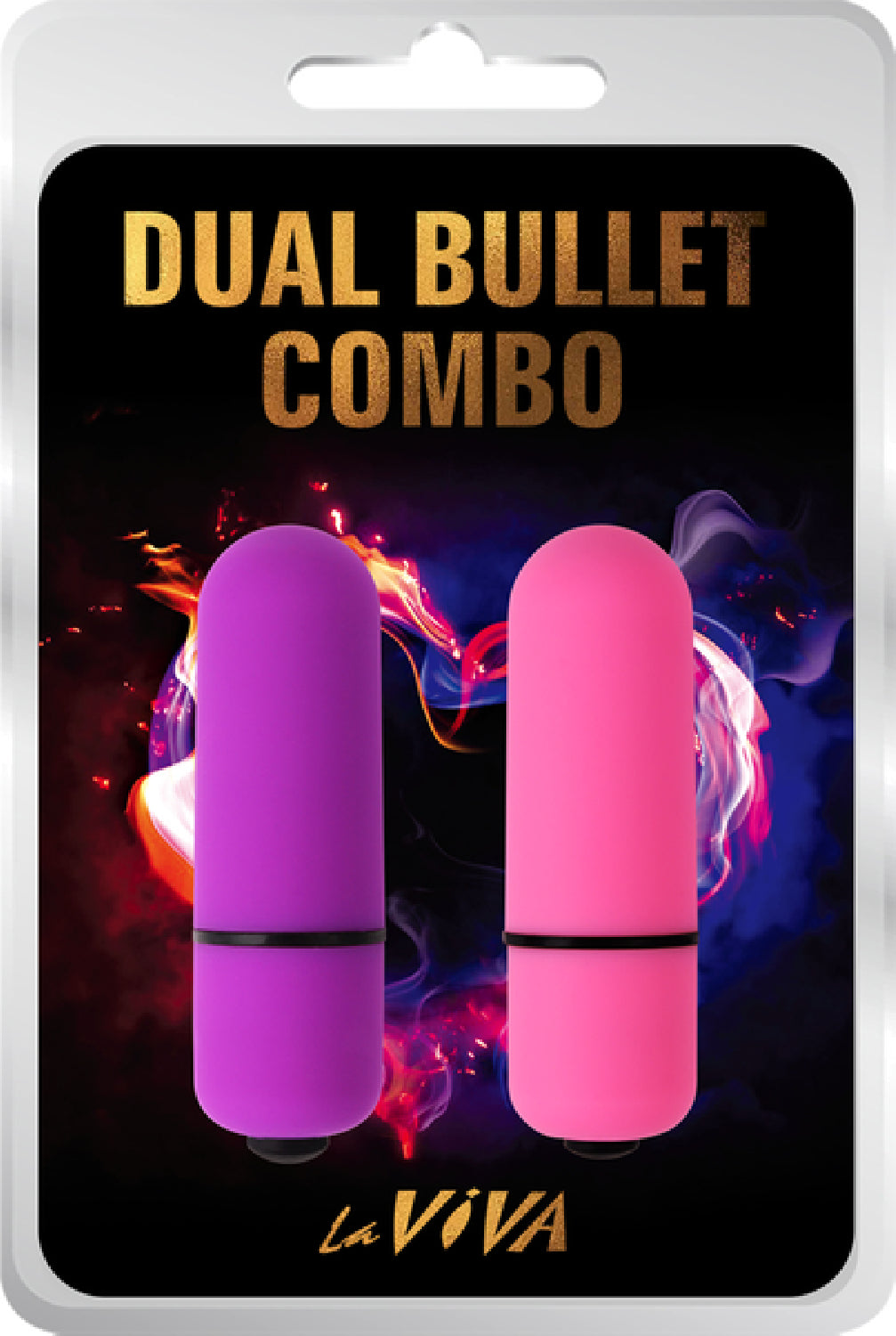 Laviva Dual Bullet Combo – Waterproof Silicone-Coated Dual Bullet Vibrator with 7 Functions > Vibrators > Mini Vibrators - Tophatter Daily Deals
