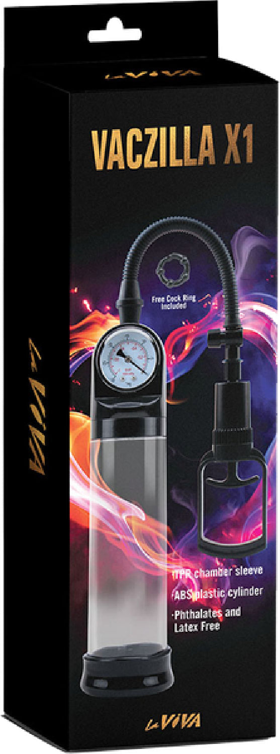 Vaczilla X1 – TPR Chamber Sleeve Penis Pump > Pumps > Penis Pumps - Tophatter Daily Deals