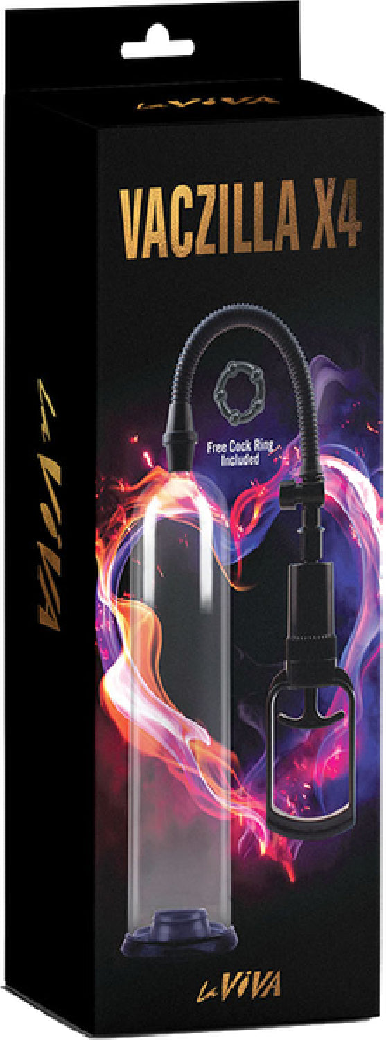 Vaczilla X4 Powerful And Efficient Safe Quick Release Penis Pump With 7 Inch TPR Sleeve And ABS Plastic Cylinder > Pumps > Penis Pumps - Tophatter Daily Deals