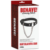 Heart Collar with Lockable Buckle and Chain – Bondage Collar > Bondage Gear > Collars & Leashes - Tophatter Daily Deals