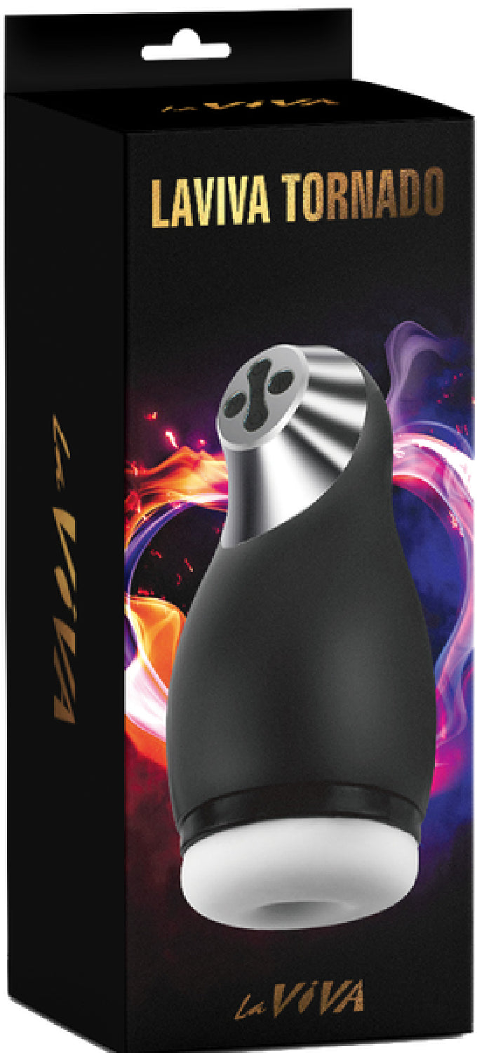 Laviva Tornado – 212mm Suction and Vibration Stroker > Sex Toys For Men > Masturbators > Vibrating - Tophatter Daily Deals