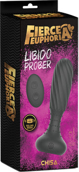 Fierce Euphoria Libido Prober – Remote-Controlled Gyrating Anal Plug with Rotating Beads > Anal Range > Vibrating Butt Plugs - Tophatter Daily Deals