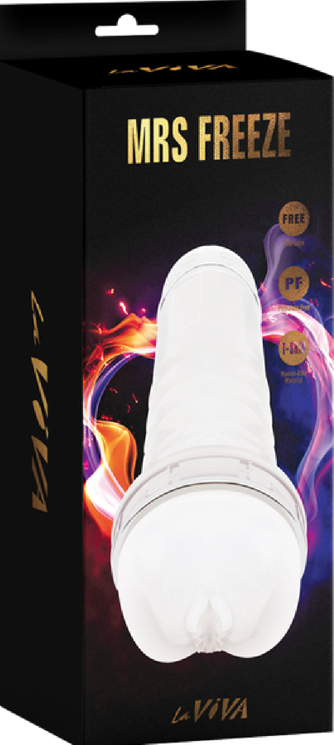 Laviva Mrs Freeze – Realistic Feel Masturbator Sleeve for Men > Sex Toys For Men > Masturbators > Vibrating - Tophatter Daily Deals