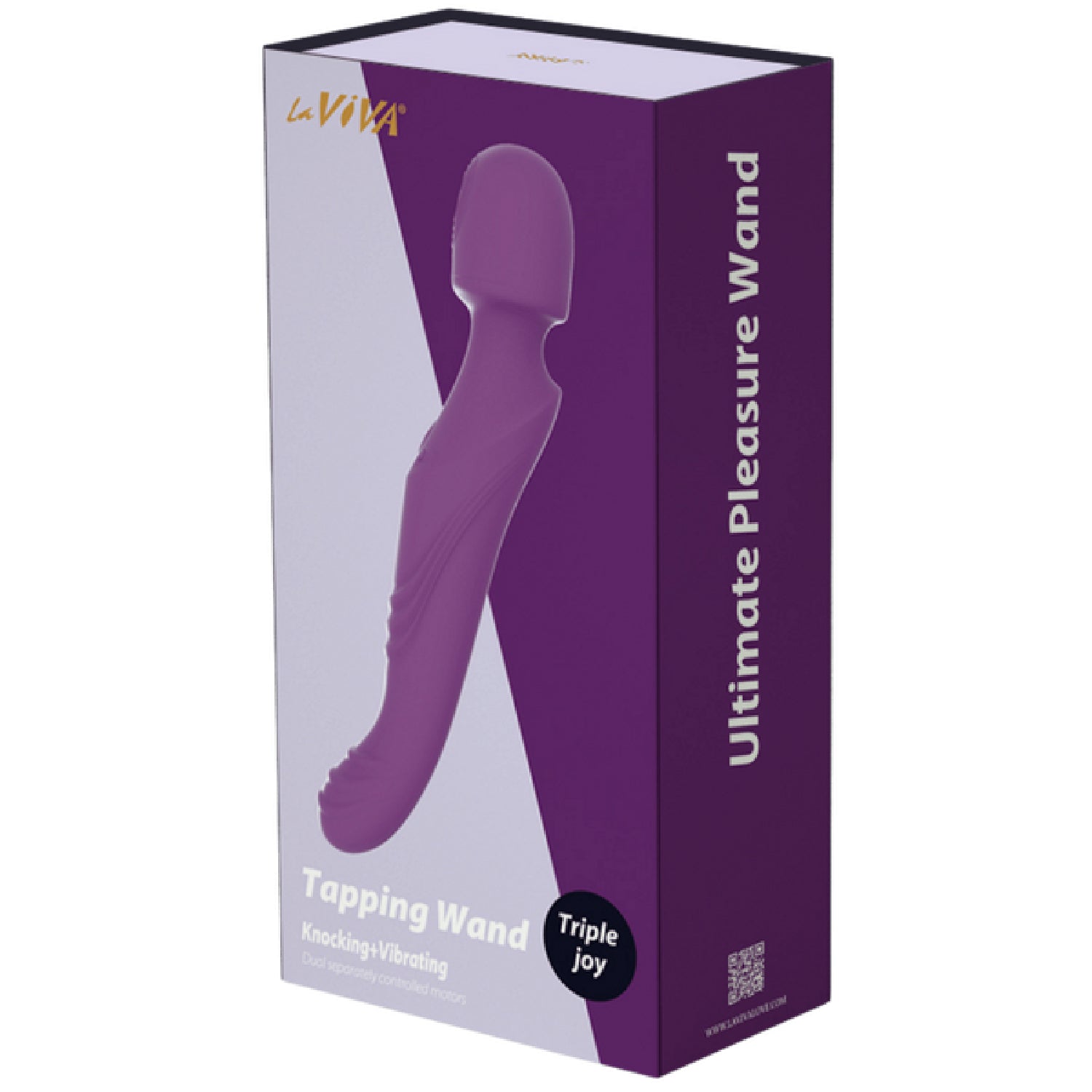 Laviva Tapping and Vibrating Wand – Luxury 10.35 Inch Wand Vibrator > Sex Toys > Massage Wands - Tophatter Daily Deals