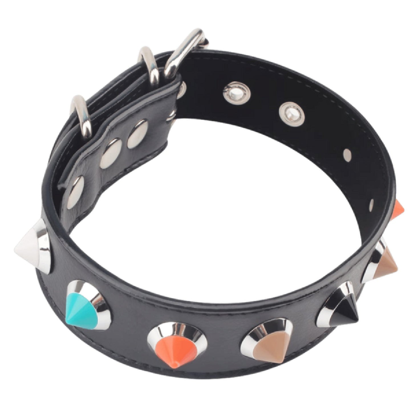Collar With Thorns – Adjustable Collar Accessory > Bondage Gear > Collars & Leashes - Tophatter Daily Deals