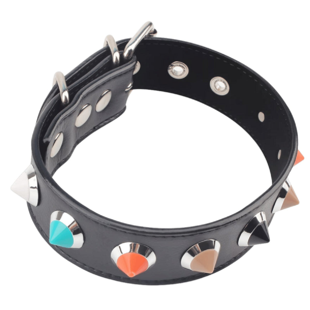 Collar With Thorns – Adjustable Collar Accessory > Bondage Gear > Collars & Leashes - Tophatter Daily Deals