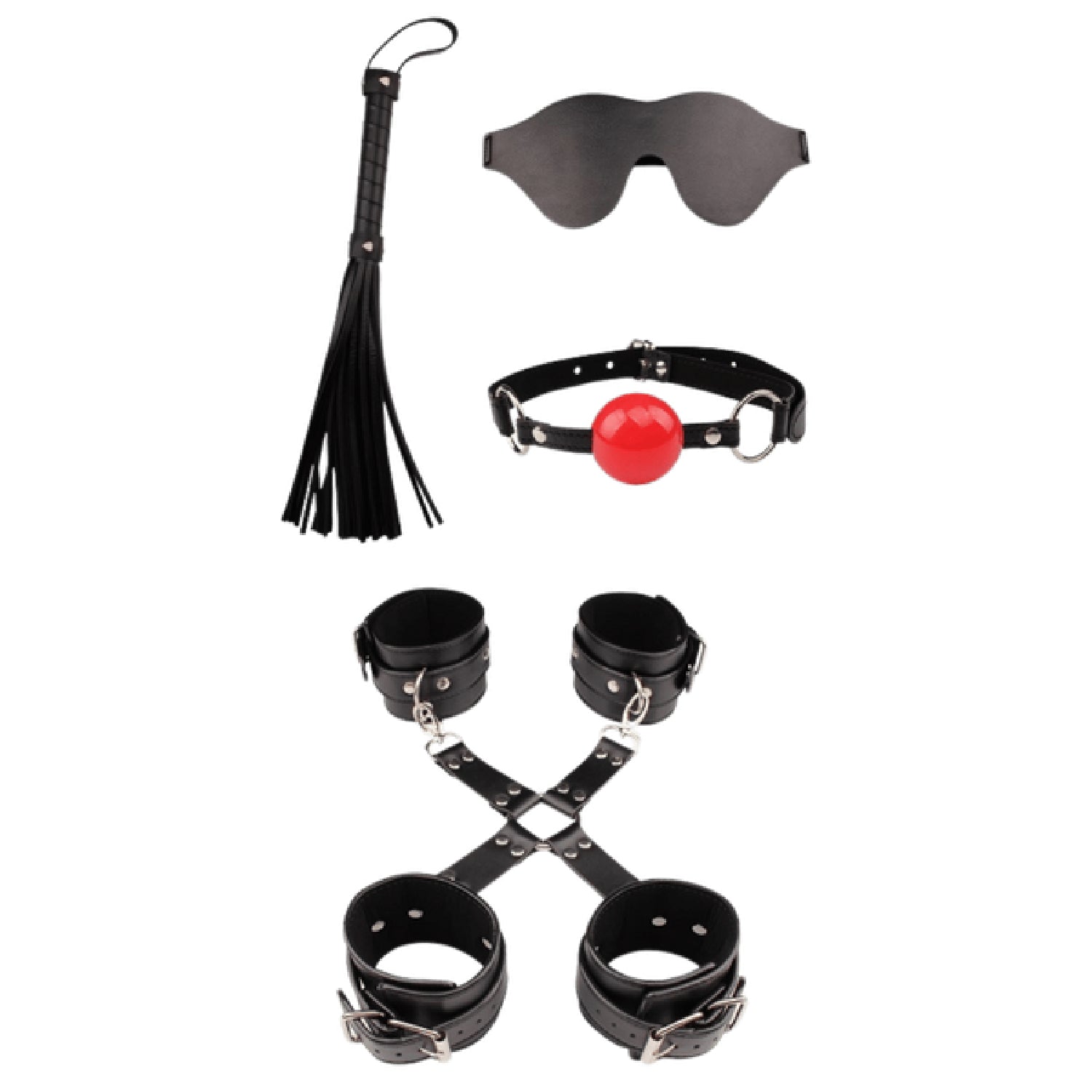Dominate Tonight S&M Kit – Fully Adjustable Bondage Set > Bondage Gear > Bondage Kits - Tophatter Daily Deals