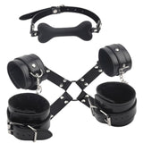 Fully Restrain Your Lover Set – Adjustable Collar Restraint Set > Bondage Gear > Restraints - Tophatter Daily Deals