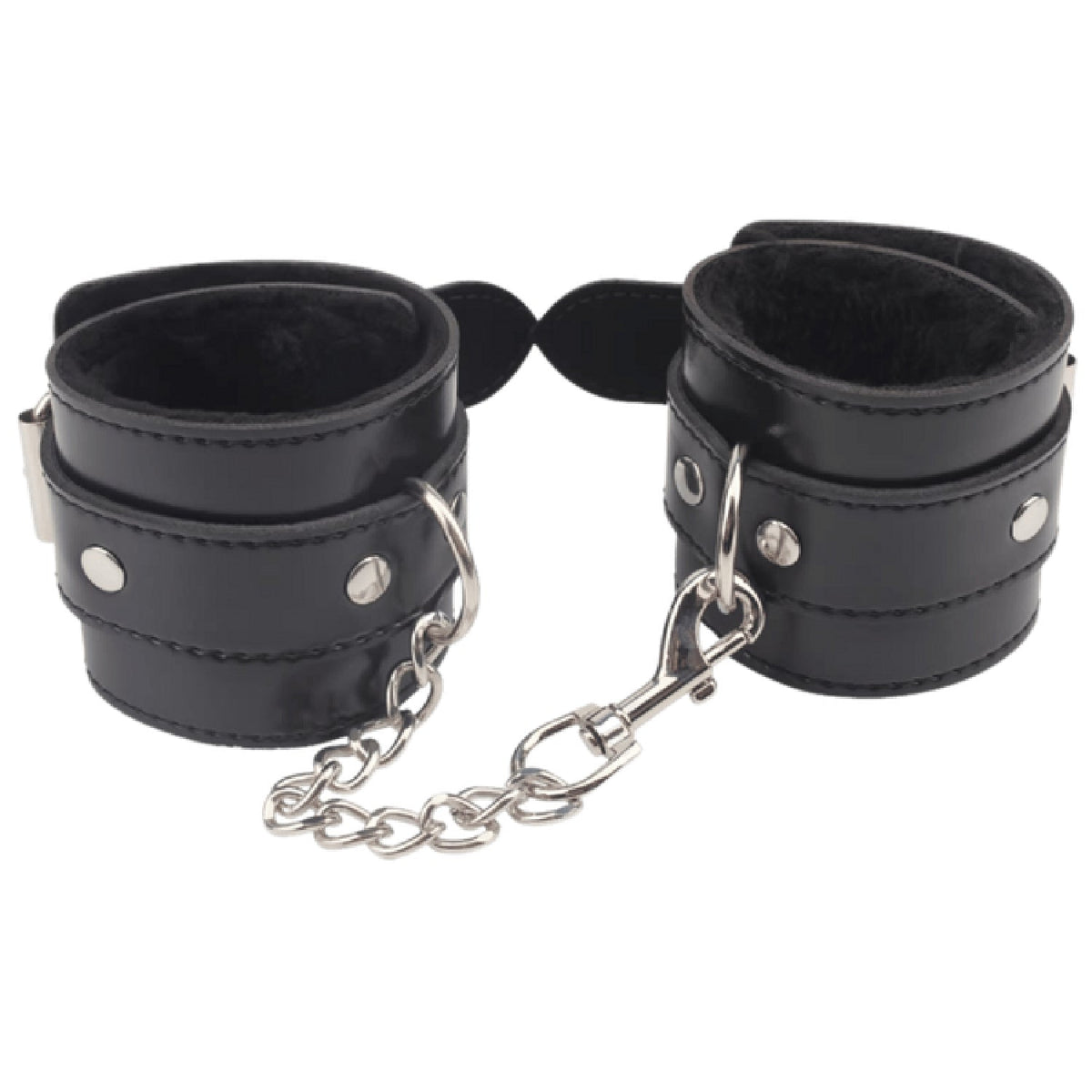 Obey Me Leather Hand Cuffs – Adjustable Metal Hook Handcuffs > Bondage Gear > Handcuffs - Tophatter Daily Deals