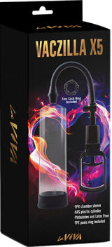 Vaczilla Penis Pump - Phthalate-Free, Latex-Free, 7.9 Inch, with TPE Ring and ABS Plastic Cylinder > Pumps > Penis Pumps - Tophatter Daily Deals