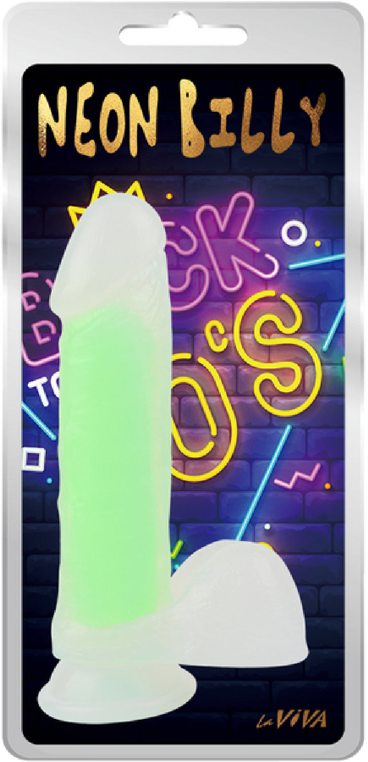 Neon Billy 7.6" (Glow Pink) > Vibrators > Standard Vibrators - Tophatter Daily Deals