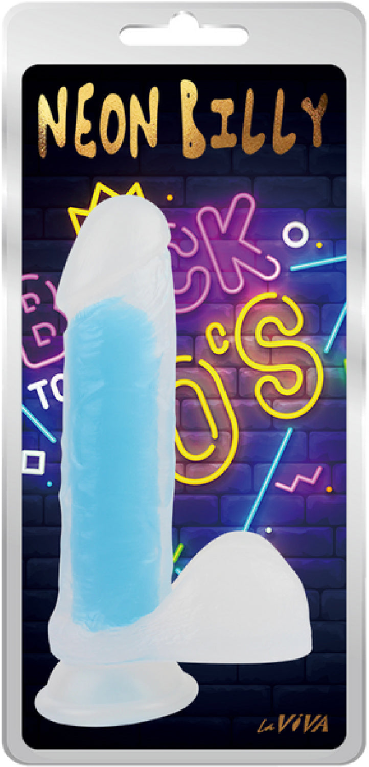 Neon Billy 7.6" (Glow Pink) > Vibrators > Standard Vibrators - Tophatter Daily Deals