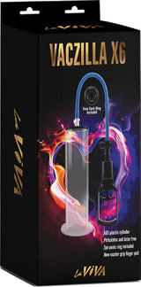 Vaczilla X6 – 7.9 Inch Phthalate-Free Penis Pump with TPR Sleeve and ABS Cylinder > Pumps > Penis Pumps - Tophatter Daily Deals