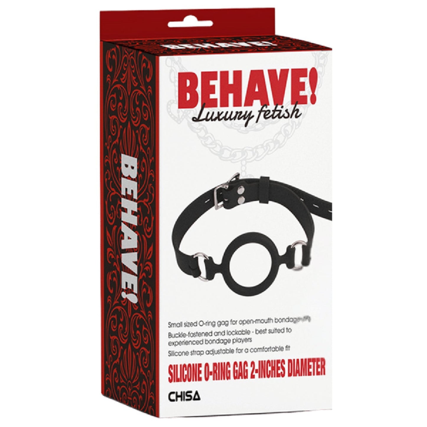Silicone O-Ring Gag – Small Sized 2-Inch Diameter Bondage Gag > Bondage Gear > Gags and Bits - Tophatter Daily Deals