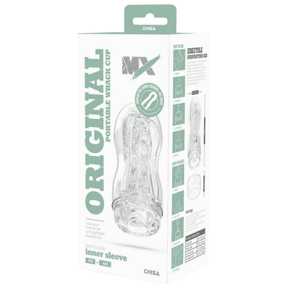 Original Portable Whack Cup – Super-Soft Portable Cup Silicone Toy 16cm > Sex Toys For Men > Masturbators Cup - Tophatter Daily Deals