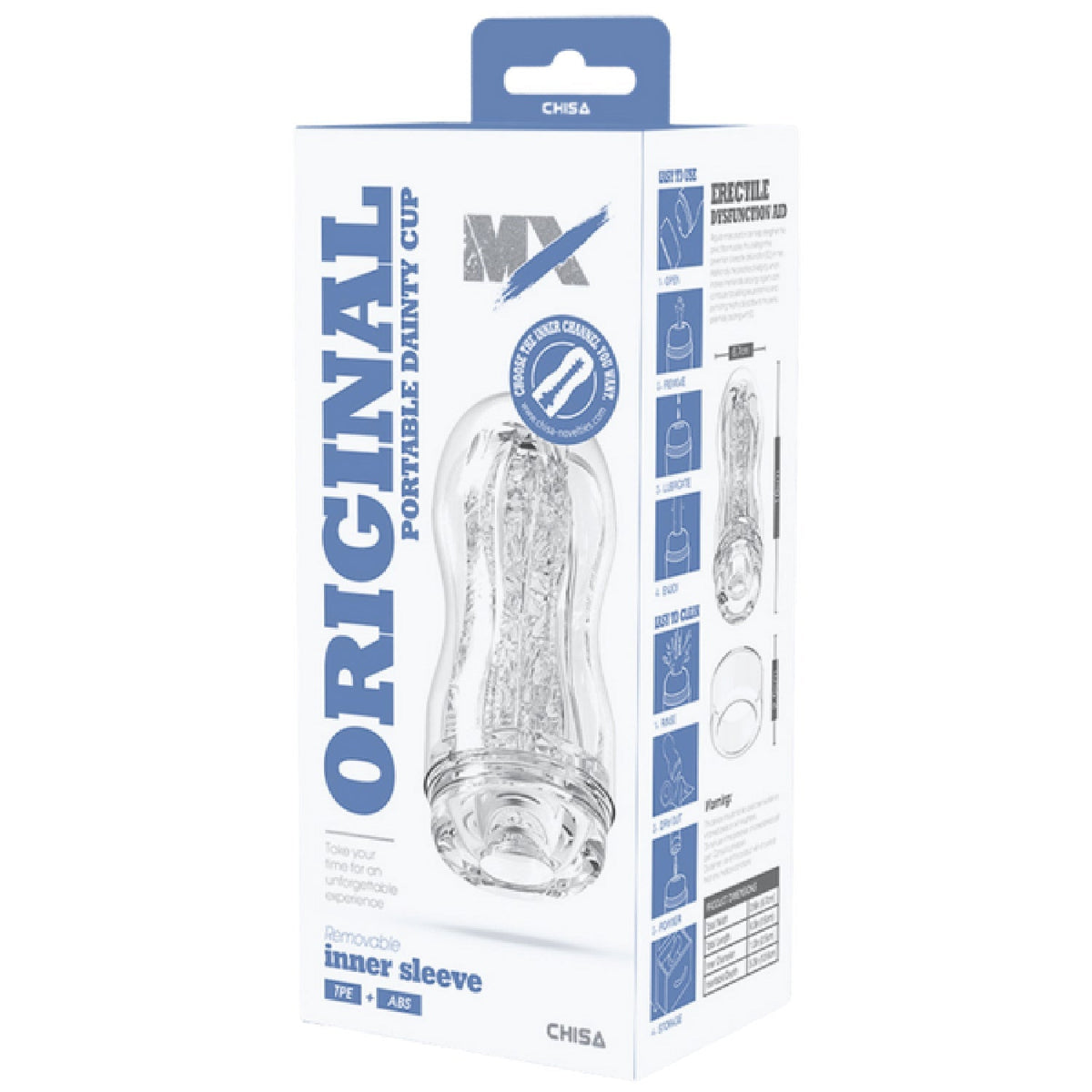Original Portable Dainty Cup – Super-Soft Portable Cup 16cm > Sex Toys For Men > Masturbators Cup - Tophatter Daily Deals