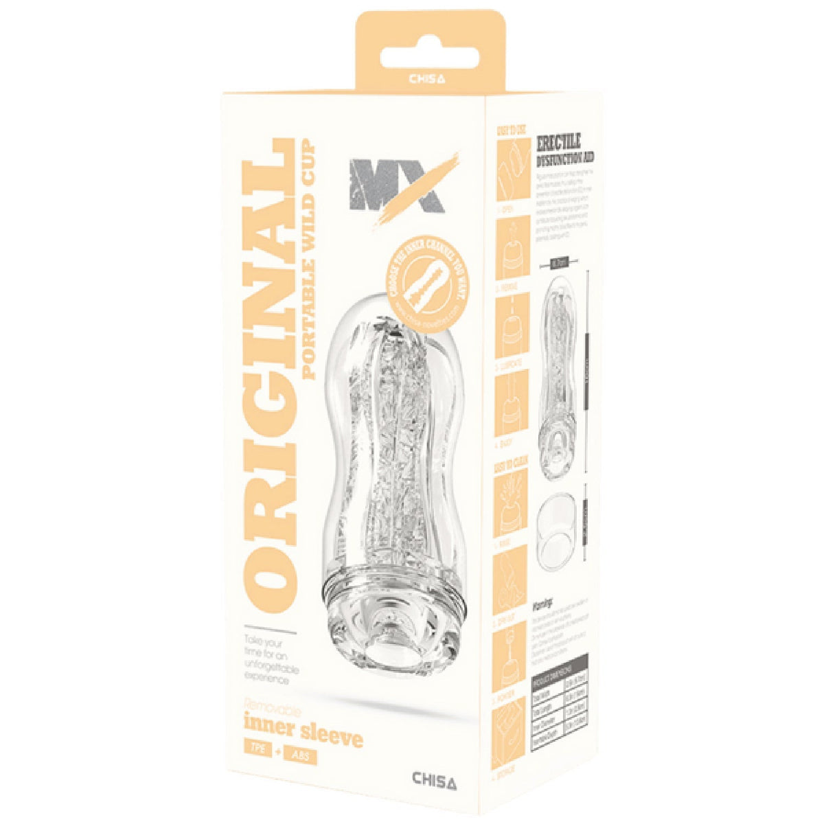 Original Portable Wild Cup – Soft Sucking Portable Cup 16cm > Sex Toys For Men > Masturbators Cup - Tophatter Daily Deals
