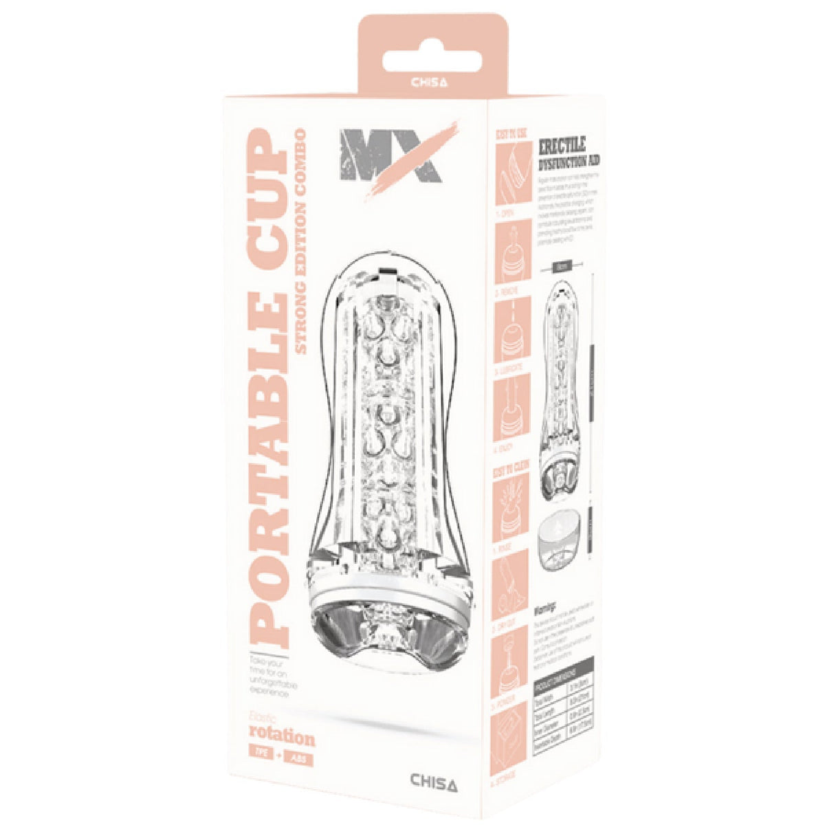 Portable Cup Strong Edition Combo – Super Soft Sucking Device 21cm > Sex Toys For Men > Masturbators Cup - Tophatter Daily Deals