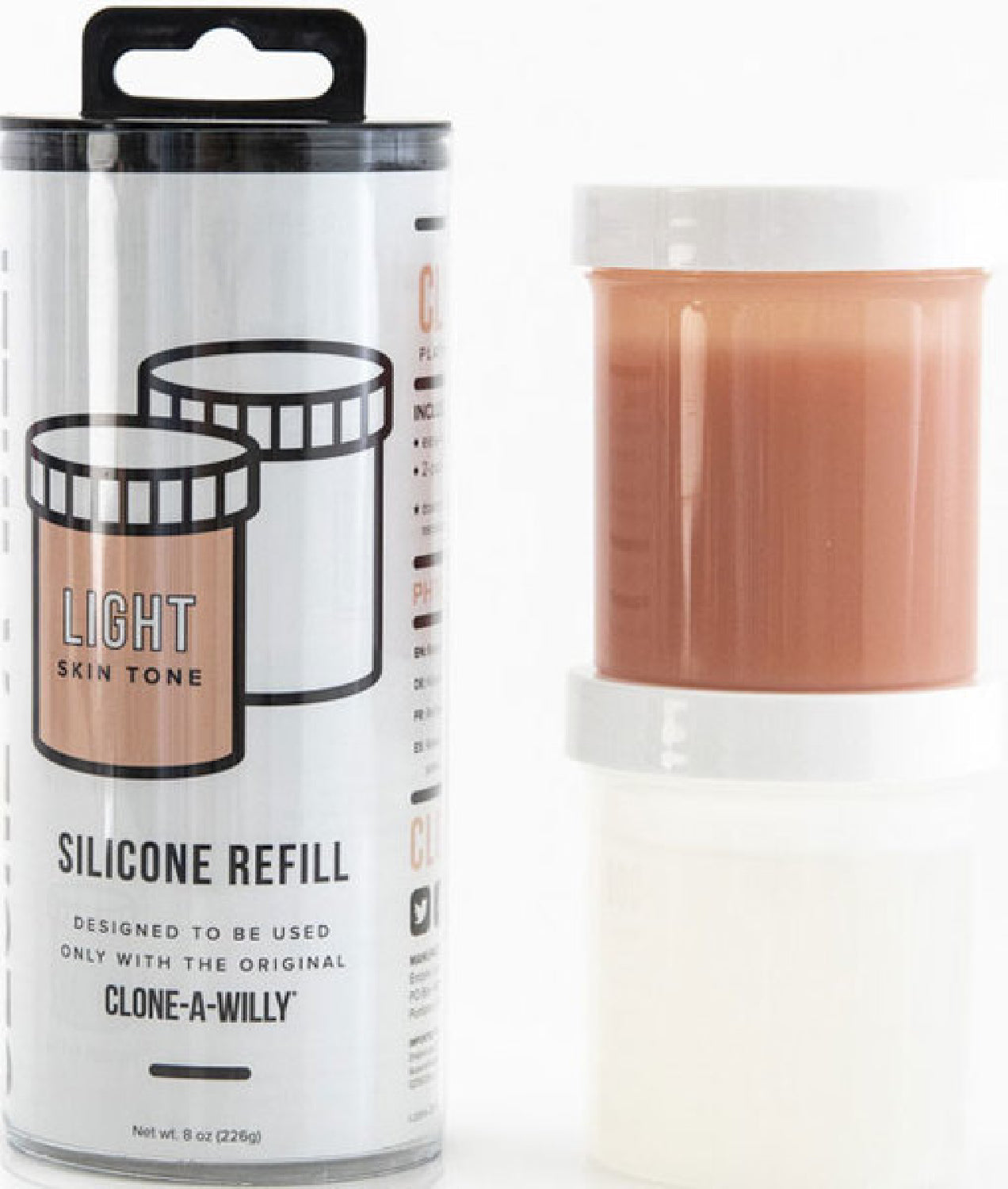 Clone-A-Willy Silicone Refill - Deep, Medium, or Light skin tone > Dildos > Mould Your Own Kits - Tophatter Daily Deals