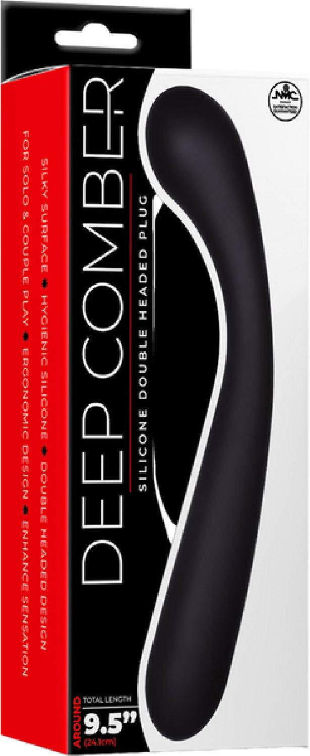 Deep Comber – Double Headed Ergonomic Silicone Vibrator 9.5 Inch Length > Vibrators > Standard Vibrators - Tophatter Daily Deals