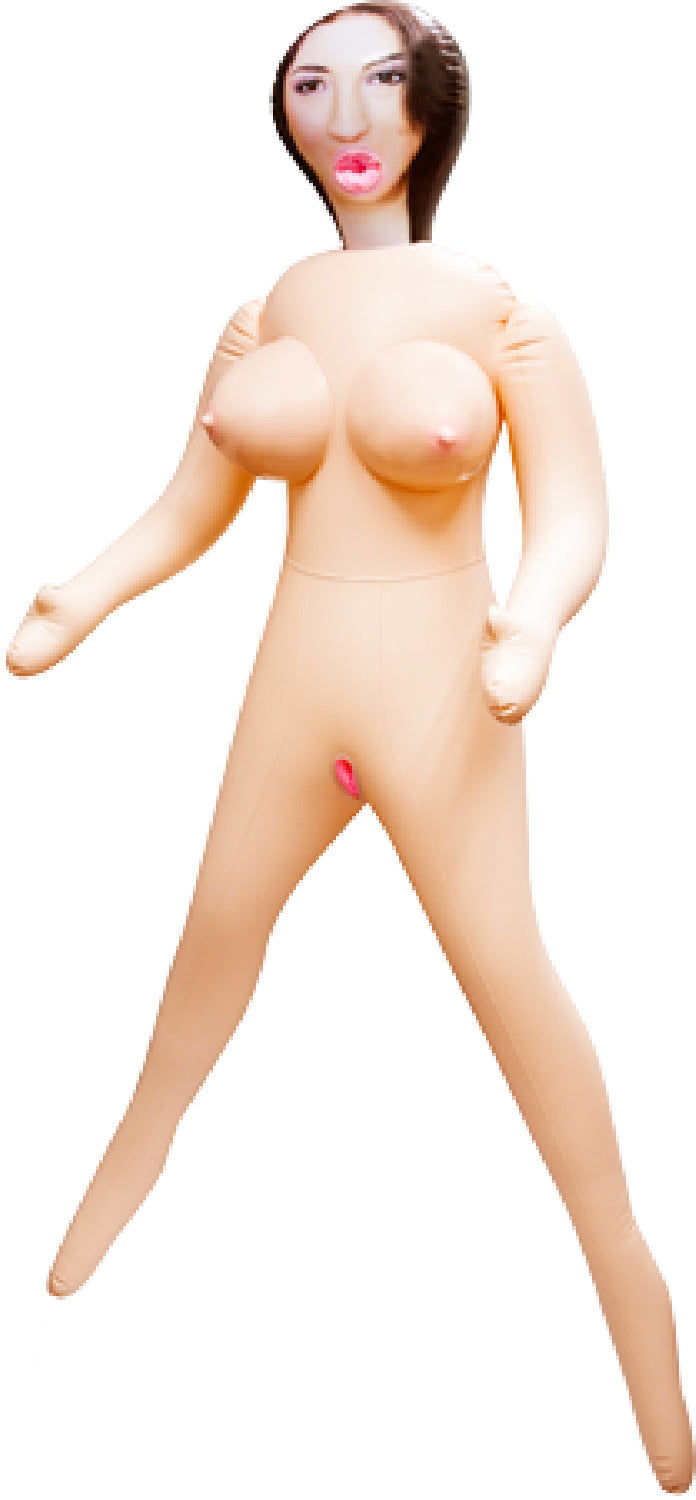 Lush Dolls Kristen B – Life-Size Inflatable Doll with Open Mouth and Body Features > Sex Toys > Sex Dolls > Novelty Inflatables - Tophatter Daily Deals