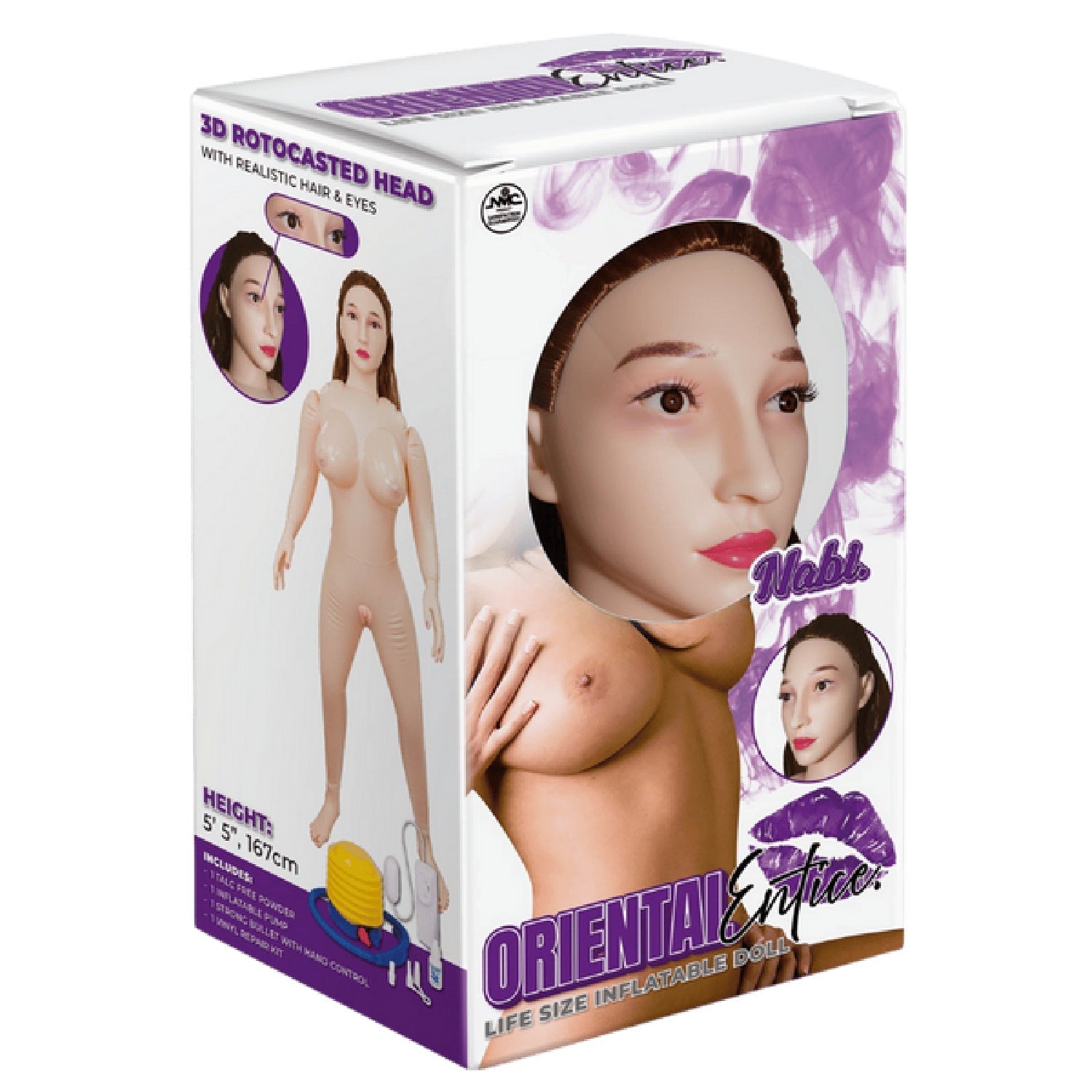 Oriental Entice Nobi – Life Size Inflatable Doll 167cm Realistic Features > Sex Toys > Sex Dolls > Inflatable - Tophatter Daily Deals