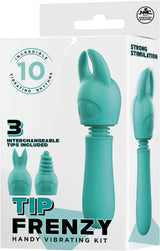 Tip Frenzy – Rechargeable Splash Proof Flexible Shaft Vibrator with 10 Rhythms > Vibrators > Mini Vibrators - Tophatter Daily Deals