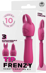 Tip Frenzy – Rechargeable Splash Proof Flexible Shaft Vibrator with 10 Rhythms > Vibrators > Mini Vibrators - Tophatter Daily Deals