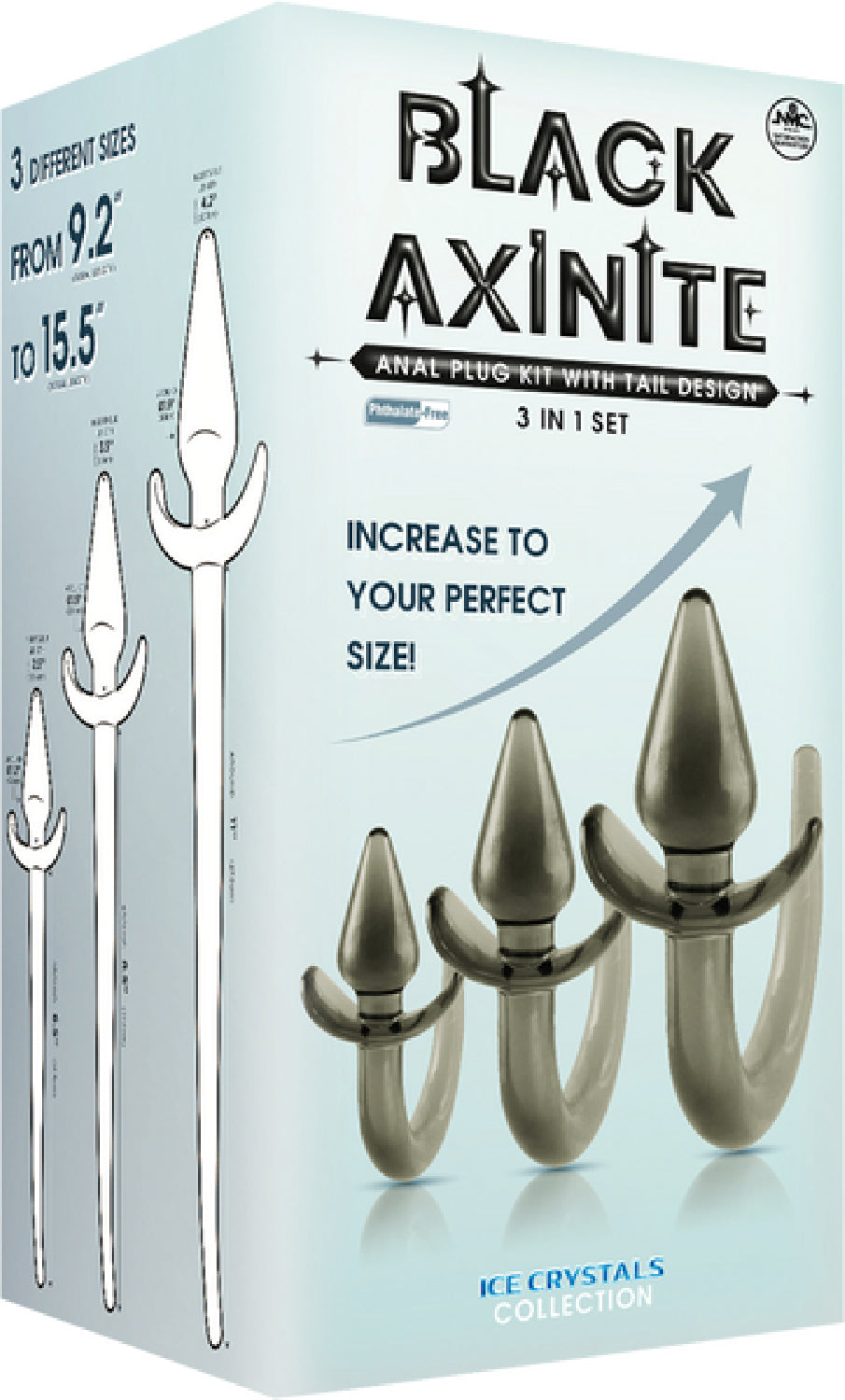 3 in 1 Anal Plug Kit – Flexible Hygienic Plug with Tail > Anal Range > Tail Butt Plugs - Tophatter Daily Deals