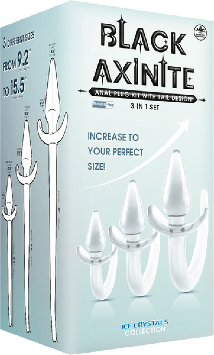 3 in 1 Anal Plug Kit – Flexible Hygienic Plug with Tail > Anal Range > Tail Butt Plugs - Tophatter Daily Deals