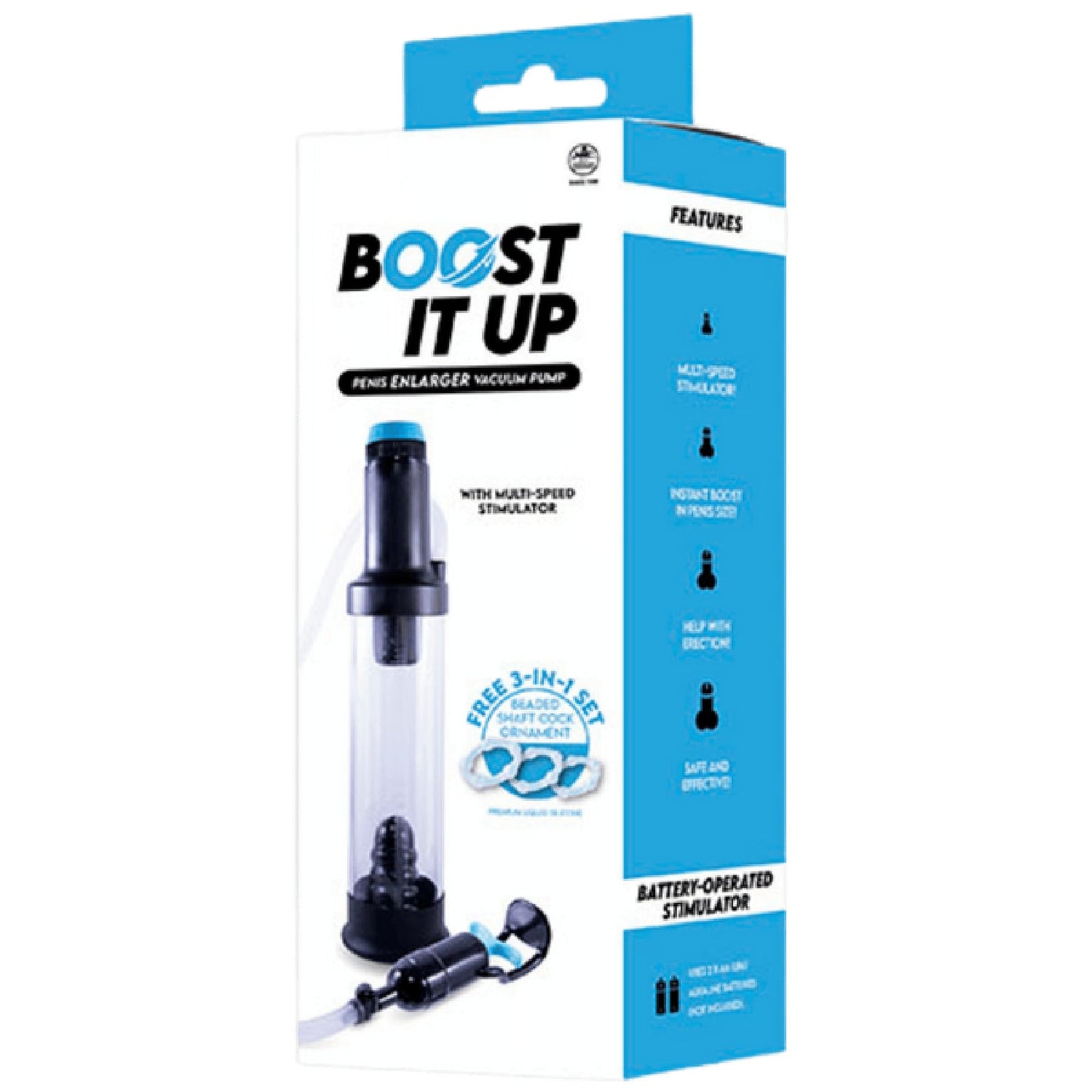 Boost Penis Enlarger Vacuum Pump - Multi Speed > Pumps > Penis Pumps - Tophatter Daily Deals