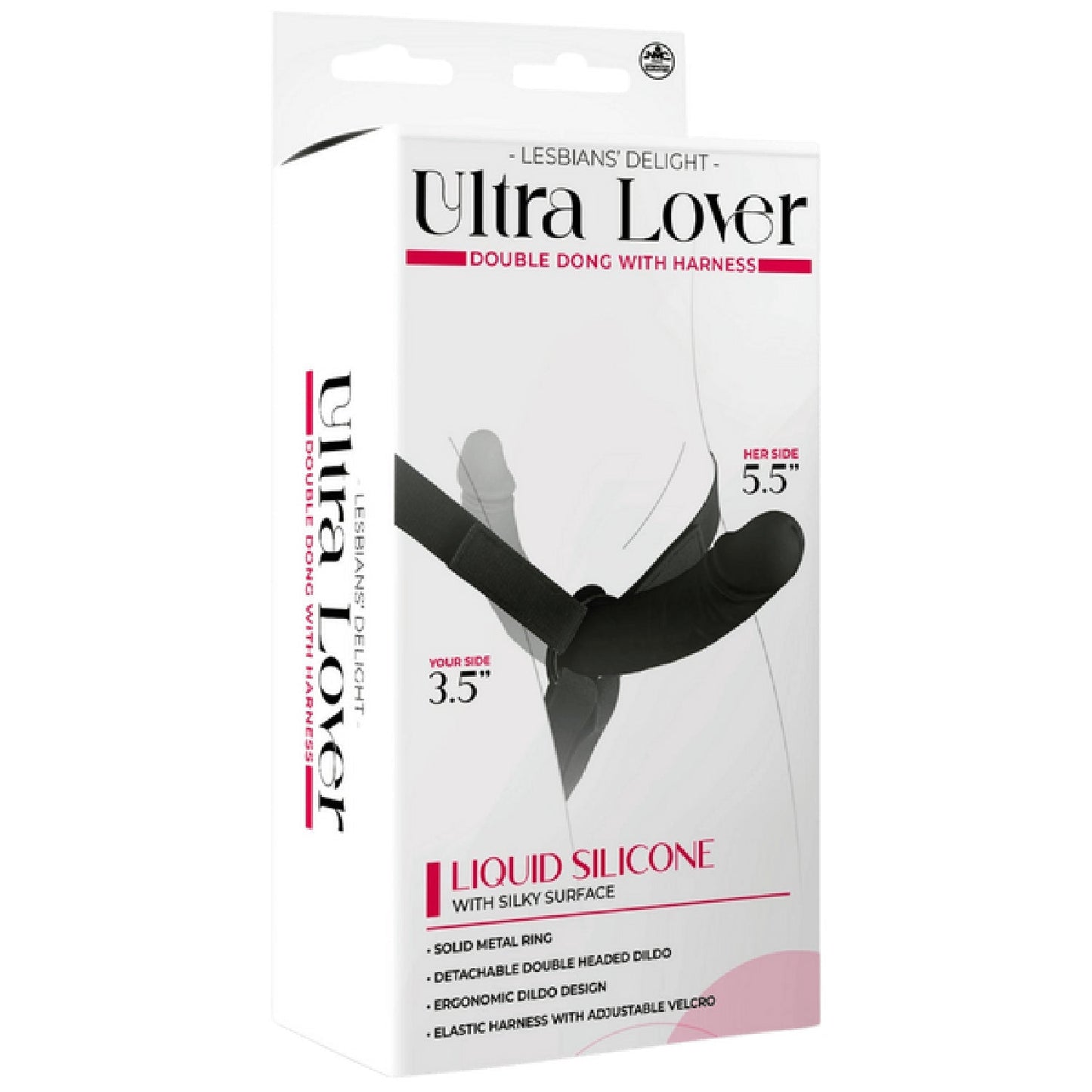 Ultra Lover Double Dong Penetrix with Harness – Ergonomic Silicone Dildo Set > Dildos > Strap On Dildos - Tophatter Daily Deals