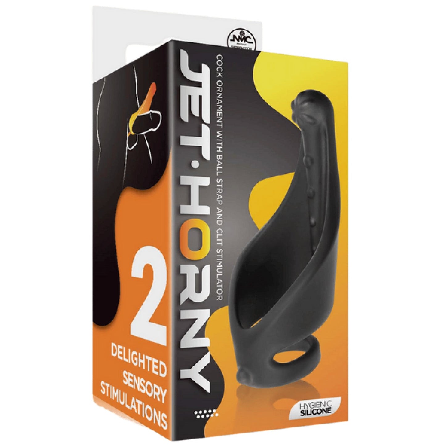 Cock Ring with Ball Strap and Clit Stimulator – Strap-On Cock Ring > Sex Toys > Couples Toys - Tophatter Daily Deals