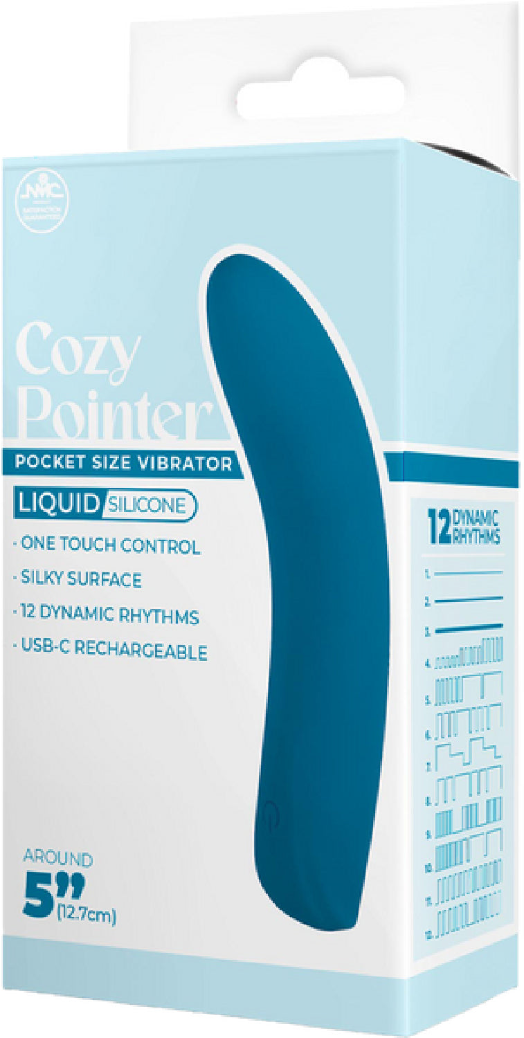 Cozy Pointer – Silicone Rechargeable 5 Inch Vibrator with One Touch Control > Vibrators > Standard Vibrators - Tophatter Daily Deals