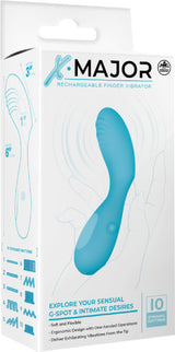 Rechargeable Finger Vibrator – Soft Flexible One-Handed Operation Vibrator > Vibrators > Finger Vibrators - Tophatter Daily Deals